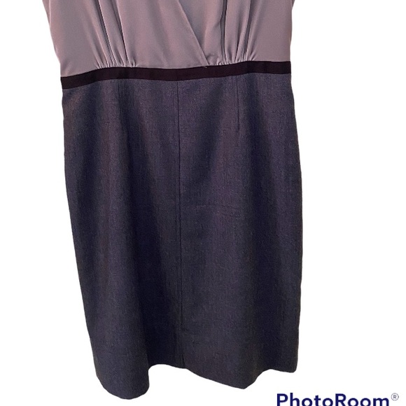 Club Monaco Gray Velvet Top Wool Skirt Dress size 10 - Picture 2 of 12